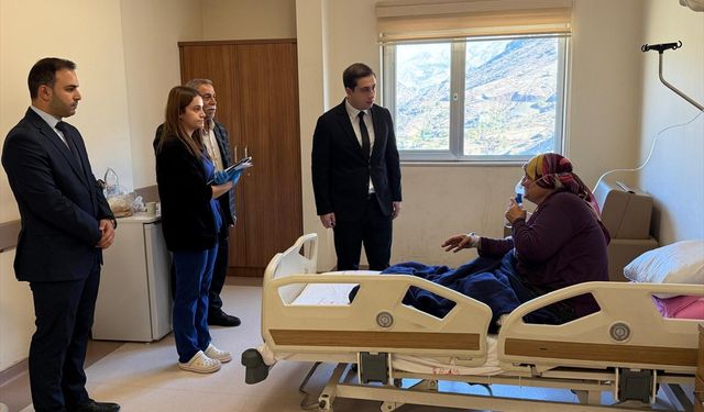 Sason Kaymakamı Başar'dan Sason Devlet Hastanesi'ne Ziyaret