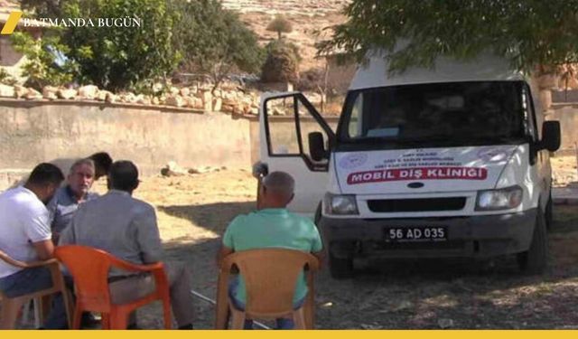Siirt'te Diş Sağlığına Mobil Hizmet Başladı