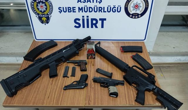 Siirt'te Silahlı Kavgada 3 Şüpheli Tutuklandı