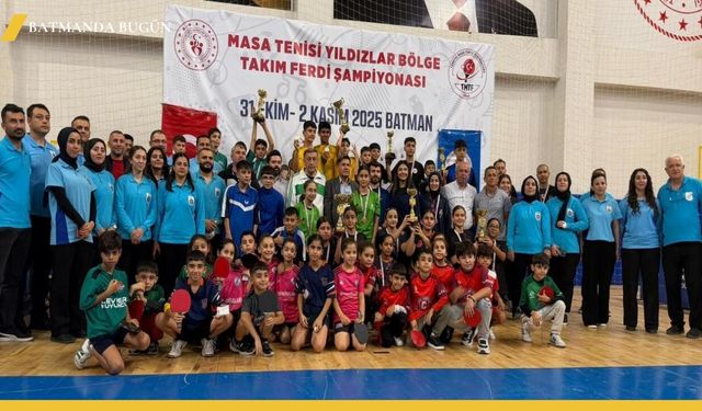 23 İlden 300 Sporcu Batman'da Buluştu