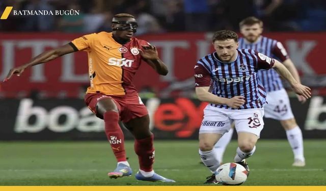 Galatasaray-Trabzonspor Maçı Hangi Kanalda, Saat Kaçta? Maç Kadrosu Muhtemel 11'ler