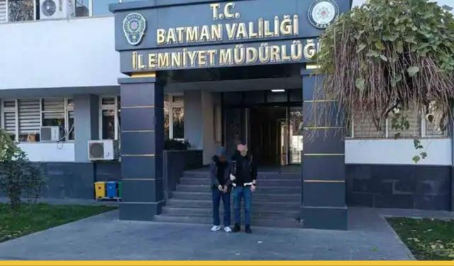 31 Yıllık Firar Sona Erdi: Zehir Taciri Batman’da Yakalandı