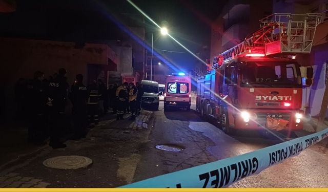 Batman’da Alevler Yaşlı Çifti Ayırdı.