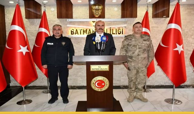 Batman'da Güvenlik Raporu Açıklandı: Asayiş Olayları Azalırken, Aydınlatma Oranı %99'a Ulaştı