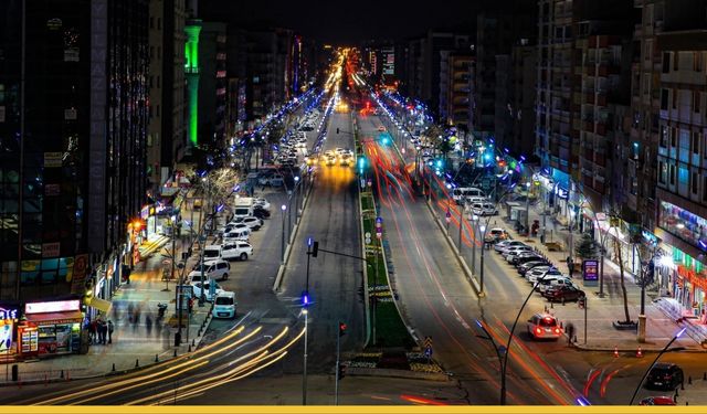 Batman’da Toplam 24 Kilometre Yeni Aydınlatma Hattı Kuruldu