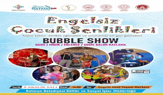 Engelli Aktif Yaşam Merkezi’nde "Engelsiz Çocuk Şenliği" Heyecanı