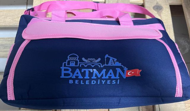 "Hoş Geldin Bebek" Çantaları Yeniden Dağıtılıyor: Batman Belediyesi'nden Ailelere İlk Destek