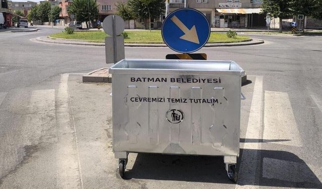 Batman’da Çöp Saatine Uymayanlara Ceza Uyarısı