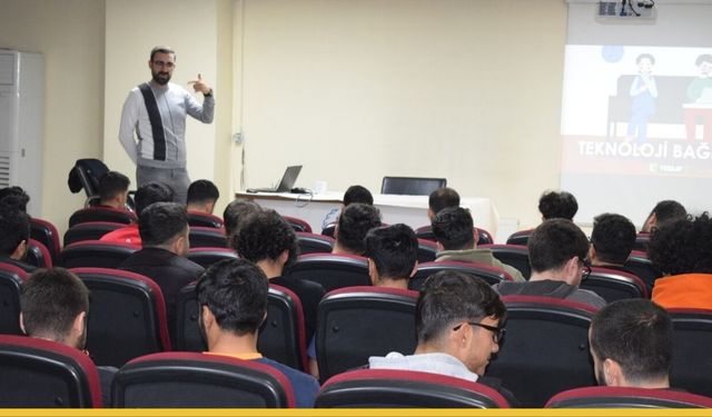 Seyyid Bilal Erkek Öğrenci Yurdunda Bağımlılığa Karşı Bilinçlendirme Hamlesi