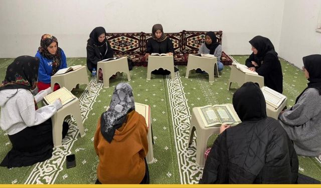 Süveybe Ana Kız Öğrenci Yurdunda Manevi Gelişim Fırsatı: Kur'an-ı Kerim Kurslarına Yoğun İlgi