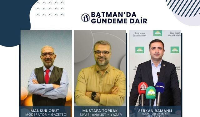 Batman’ın Nabzı Bu Programda Atacak: Serkan Ramanlı Canlı Yayında