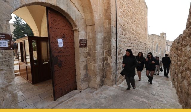 Mardin’de Tarihi Kırklar Kilisesi’nde Noel Coşkusu