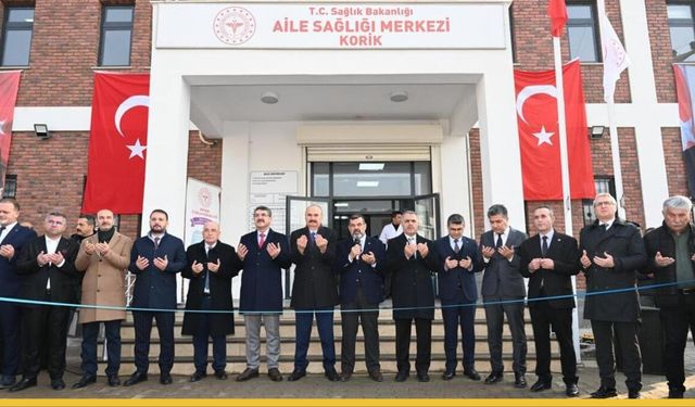 Korik’te Sağlık Çilesi Tarih Oldu: Mahallenin Yeni Yaşam Merkezi Açıldı!