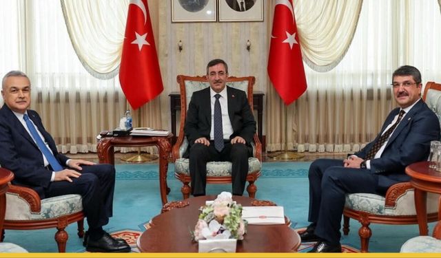 Batman Milletvekili Nasıroğlu'ndan Cumhurbaşkanı Yardımcısı Yılmaz'a Ziyaret