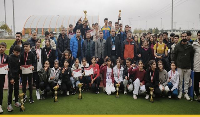 Batman Okul Sporları Kros Yarışması Sonuçlandı