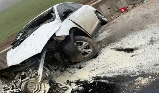 Batman-Diyarbakır Yolu Çarıklı Mevkiinde Kaza: Yağış Facia Getirdi, 2 Yaralı