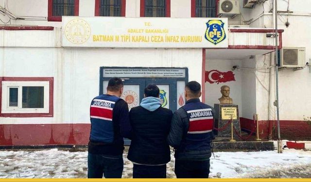 Batman Jandarmasından Kaçış Yok: Firari Zehir Taciri Gercüş’te Yakalandı