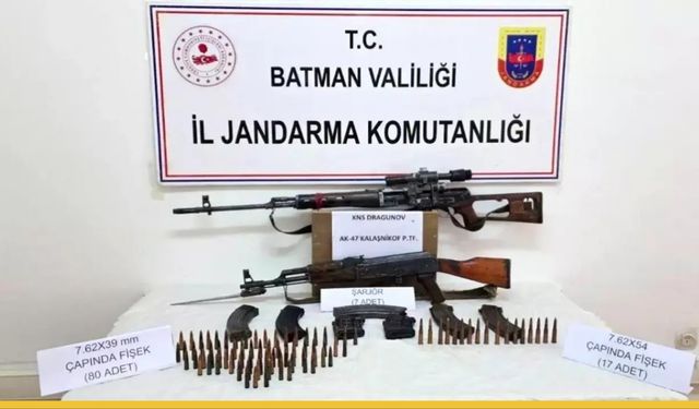 Sason’da Cephanelik Çıktı: Kaçak Silah Operasyonunda Bir Tutuklama