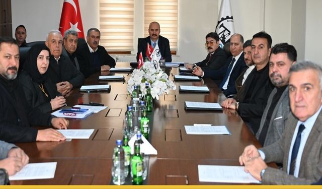Batman Sanayisinde Yeni Dönem: Müteşebbis Heyeti Vali Başkanlığında Toplandı