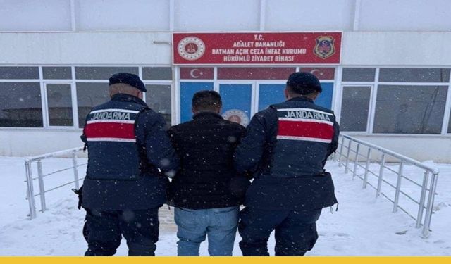 Batman Jandarmasından Kaçamadılar: Aranan 23 Şahıs Tutuklandı