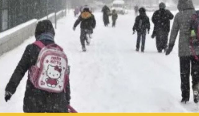 Batman’da Okullar Tatil Edildi