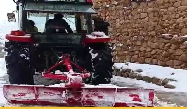 Muhtar Abdülhakim Önal Direksiyon Başında: Gercüş’te Köy Yolları İmeceyle Açılıyor