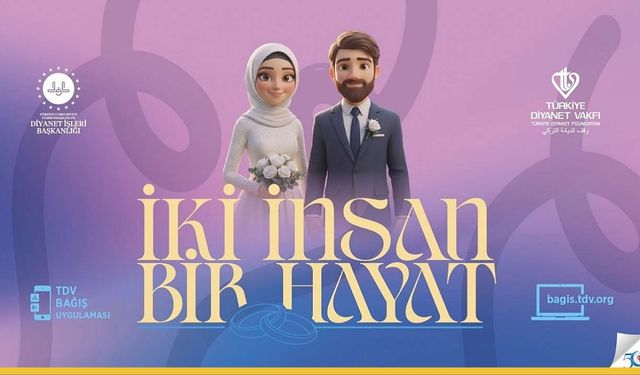 ''İki İnsan Bir Hayat'': Diyanet 500 Bin TL İle Gençlerin Yuva Hayalini Gerçeğe Dönüştürüyor!