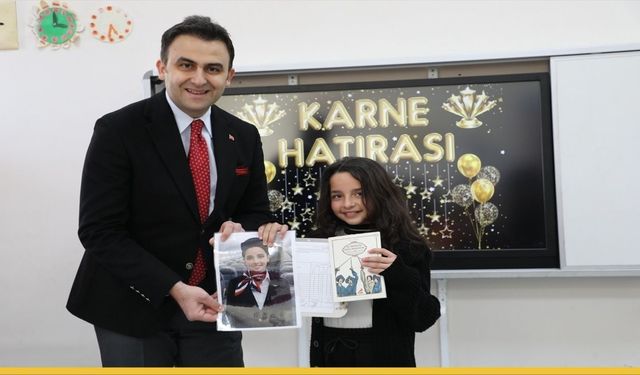 Hasankeyf’te 1370 Öğrenci Karne Sevinciyle Yarıyıl Tatiline Girdi