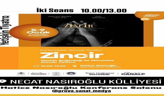 Batman’da Sahne Bağımlılığa Karşı Kuruluyor: “Zincir” İçin Perde Tekrar Açılıyor