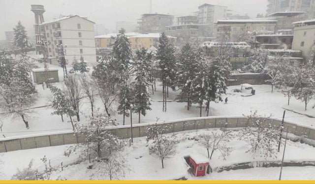 Beyaz Örtü Sason’u Esir Aldı: Batman’da Kar Tatili Kararı Geldi