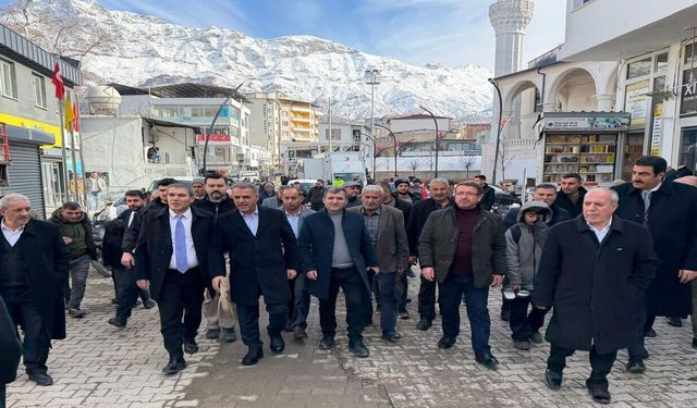 AK Parti Batman Teşkilatından Kozluk ve Sason Çıkarması