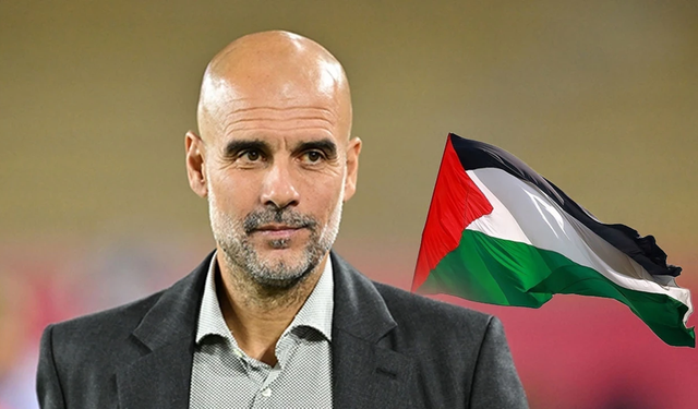 'Selamün Aleyküm' Diyerek Girdi, Gazze İçin Vicdanları Titretti: Guardiola'dan İnsanlık Dersi