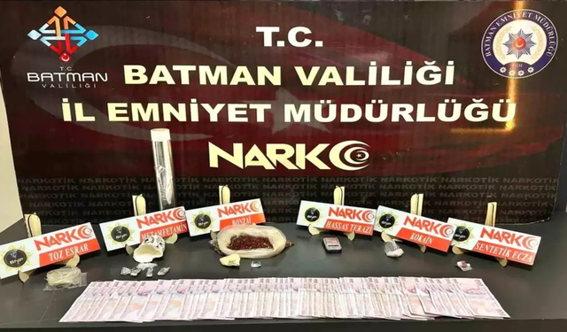 Batman’da Zehir Tacirlerine Narko-Darbe: Sokak Satıcısı 5 Şüpheli Tutuklandı