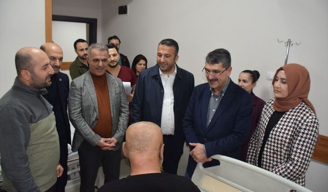 Batman Milletvekili Nasıroğlu'ndan Hastalara Ziyaret