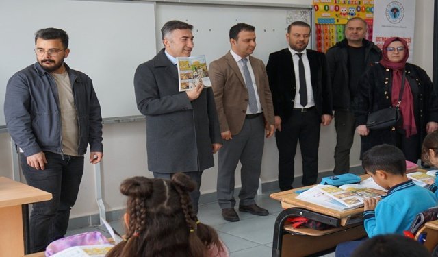 Rektör Demir’den Hasankeyfli Çocuklaraa Aziz Sancar İlhamı