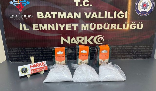Batman'da Yasaklı Madde Operasyonunda 2 Zanlı Tutuklandı