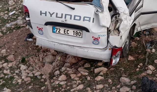 Gercüş'te Trafik Kazasında 1 Kişi Öldü, 2 Kişi Yaralandı