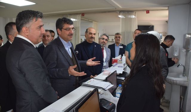 Milletvekili Nasıroğlu’ndan İluh Devlet Hastanesi’ne Ziyaret