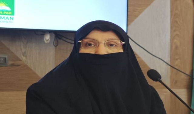 HÜDA PAR Batman Kadın Kolları Başkanı Şenay Coşkun’dan 8 Mart Mesajı