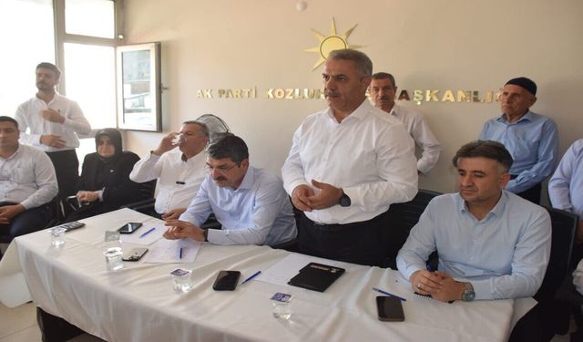 İl Başkanı Şansi Kozluk’ta Teşkilat ve Vatandaşlarla Buluştu