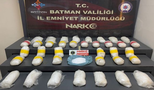 Batman Polisi Zehir Tacirlerine Geçit Vermedi