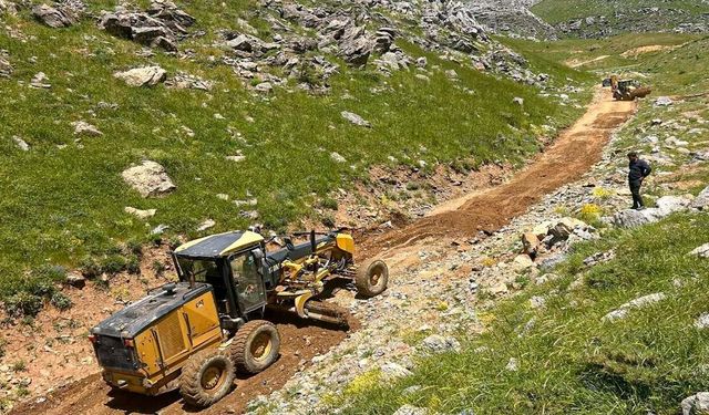 Kozluk'ta 10 Kilometrelik Yayla Yolu Yeniden Ulaşıma Açıldı