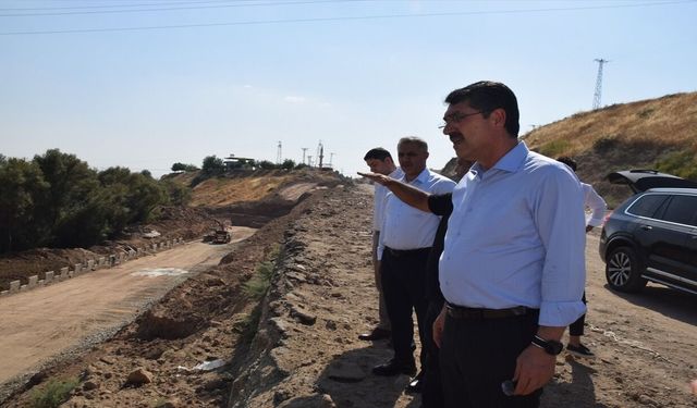Milletvekili Nasıroğlu, Batman-Diktepe Yol Çalışmalarını İnceledi