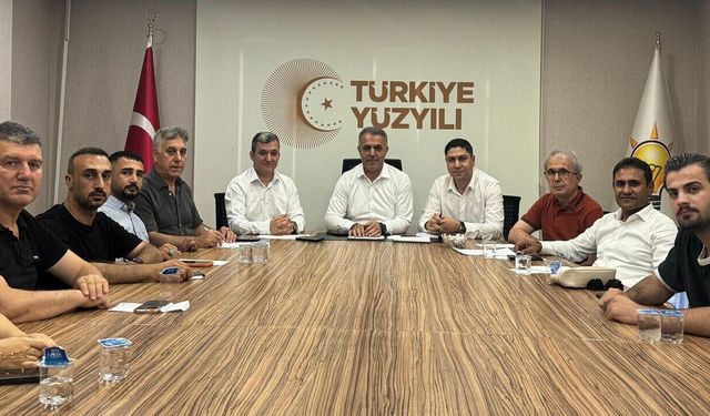 Hüseyin Şansi Başkanlığında Kritik Toplantı