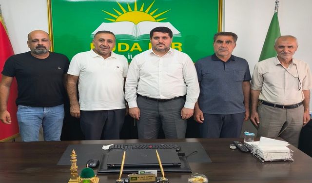 Antalya Batmanlılar Derneği'nden HÜDA PAR'a Ziyaret