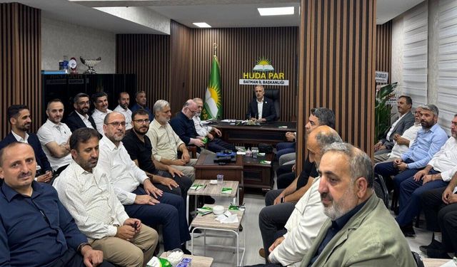 HÜDA PAR Batman’da Yeni Dönemin İlk Toplantısı