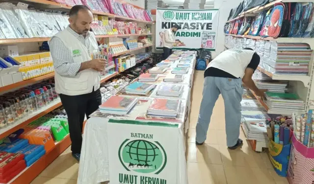 Umut Kervanı’ndan Öğrenciler İçin Kırtasiye Yardımı Çağrısı