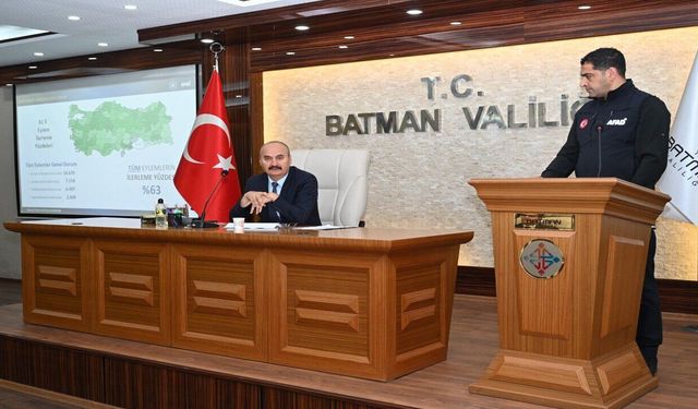 Batman'da Deprem ve Sel Riskine Karşı Yeni Talimatlar