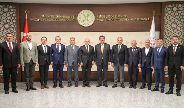 Batman Heyeti Bakan Şimşek’le Bir Araya Geldi