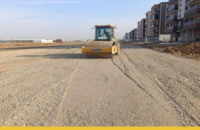 Batman'da Şehrin Dört Bir Yanı Şantiye